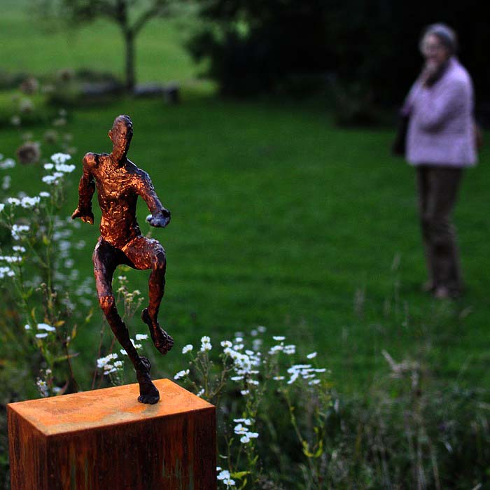 Bewegung, Bronze, Höhe 36cm